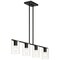 Access Lighting Oslo, LED Linear Pendant, Matte Black Finish, Clear Glass 62586LEDDLP-MBL/CLR - alternate 8